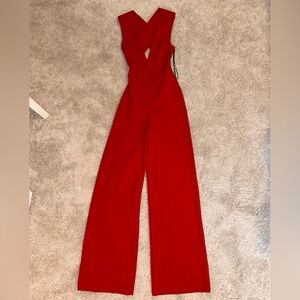 Lulus red jumpsuit